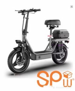 1x TOOFLY GQ8 Adult Electric Scooter, Foldable with Seat & Storage Box RRP $2,171.05