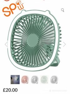 Desktop fans 640 units