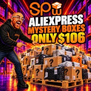 AliExpress undelivered parcels mystery box